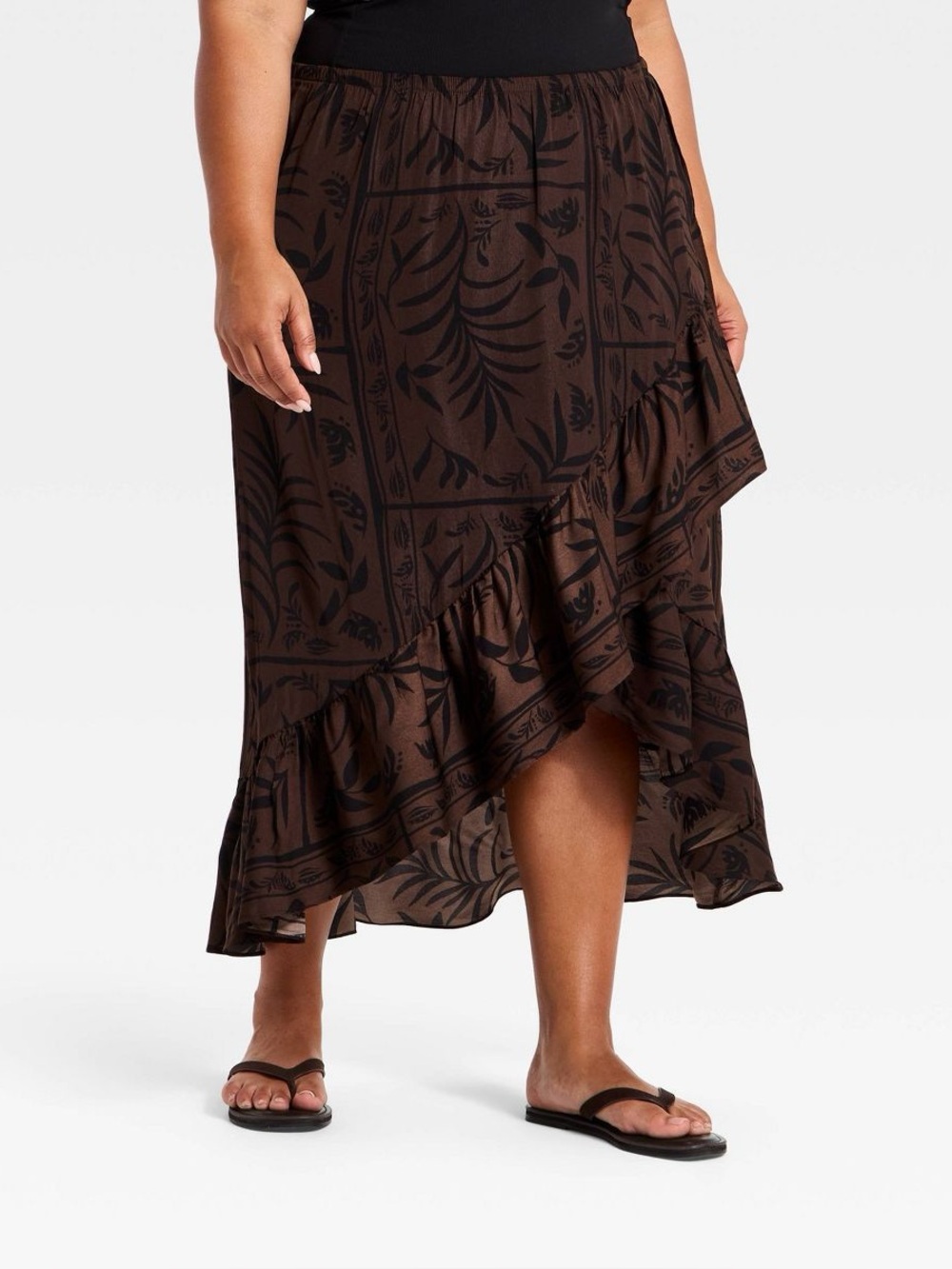 A New Day Women's Beachy Keen Maxi Skirt Sz 3x - NWT